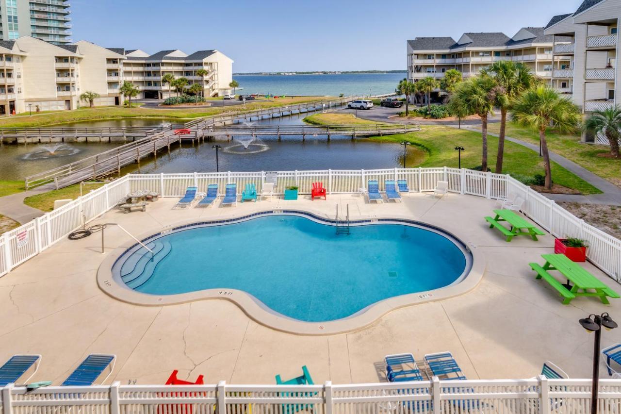 Bayfront Pensacola Beach Condo With Pool And Elevator Exterior foto
