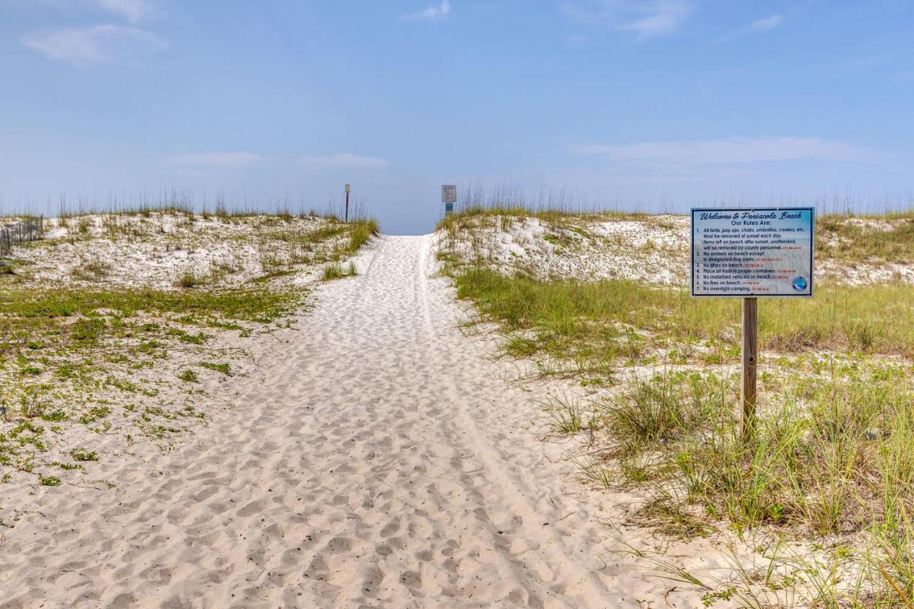 Bayfront Pensacola Beach Condo With Pool And Elevator Exterior foto
