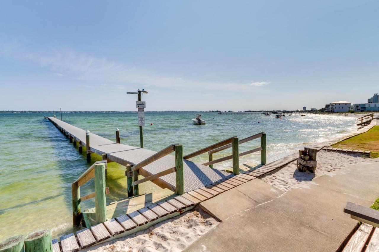 Bayfront Pensacola Beach Condo With Pool And Elevator Exterior foto